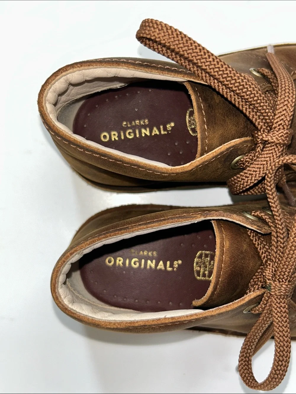 Clarks Desert Boot Kids Beeswax Little Kid Size US 10 W